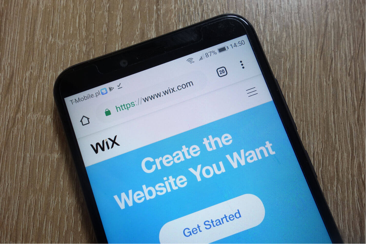 wix.com website builder app