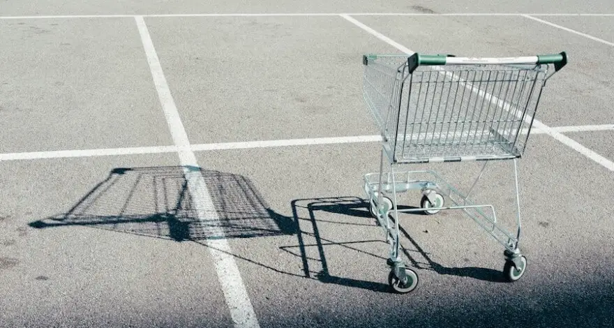 abandoned shopping carts